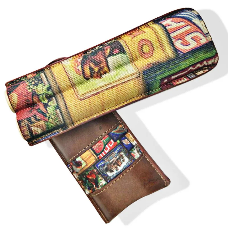 Creative Cigar Case Travel Leather Cigar Cigaratte Box Portable Pocket Cuba Cigar Humidor Holder Accessories
Creative Cigar Case Travel Leather Cigar Cigaratte Box Portable Pocket Cuba Cigar Humidor Holder Accessories
