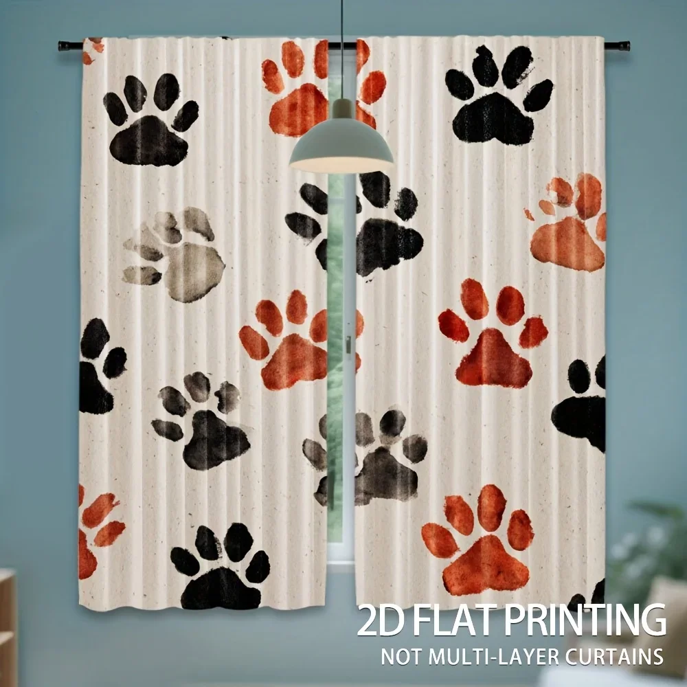 Abstract art pattern of paw prints Print Drapes Room Darkening Window Curtains Home Decor,Rod Pocket Blackout Curtains Bedroom
Abstract art pattern of paw prints Print Drapes Room Darkening Window Curtains Home Decor,Rod Pocket Blackout Curtains Bedroom