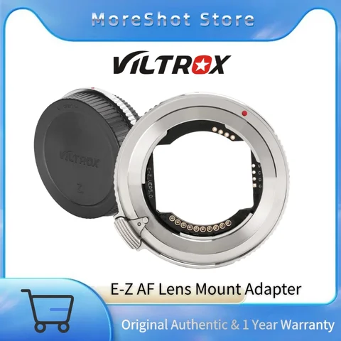 Viltrox E-Z AF Lens Mount Adapter Auto Focus Ring Mount Lens Converter for Sony E-mount Lens to Nikon Z-mount Z5 Z50 Z6