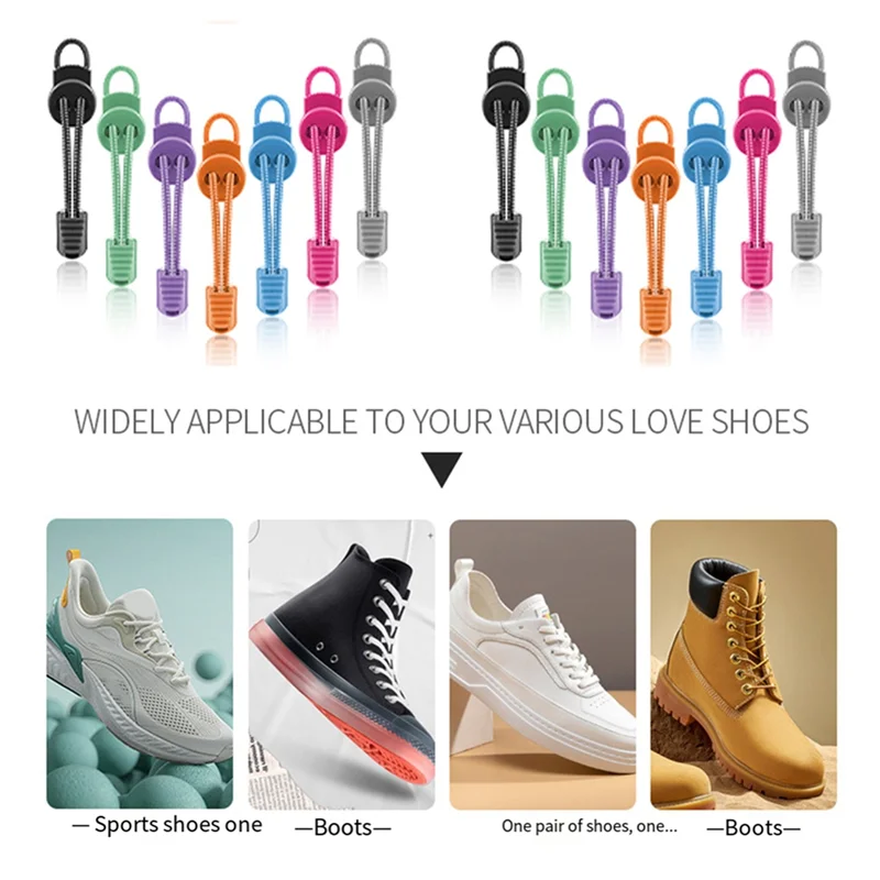 ABUM-7Pair Shoelaces For Sneaker Elastic No Tie Shoe Laces Stretching Lock Lazy Laces Quick Rubber Shoelace Round Shoestrings
ABUM-7Pair Shoelaces For Sneaker Elastic No Tie Shoe Laces Stretching Lock Lazy Laces Quick Rubber Shoelace Round Shoestrings