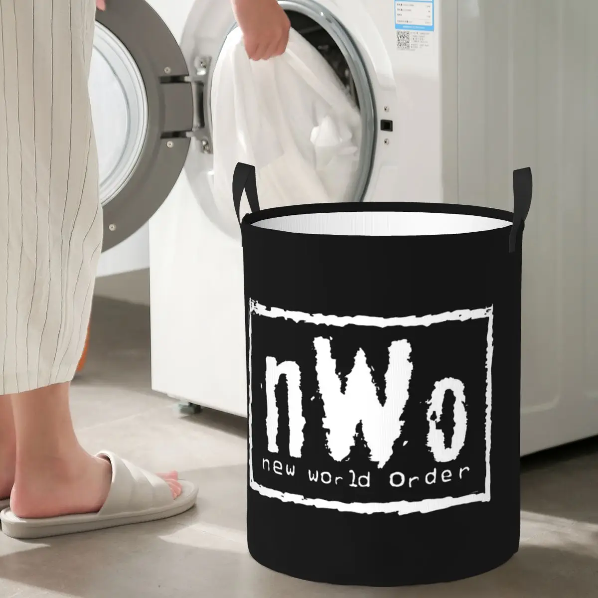 Складная корзина для белья NWO New World Order Wrestling, корзина для грязной одежды и мелочей, органайзер для дома
Складная корзина для белья NWO New World Order Wrestling, корзина для грязной одежды и мелочей, органайзер для дома