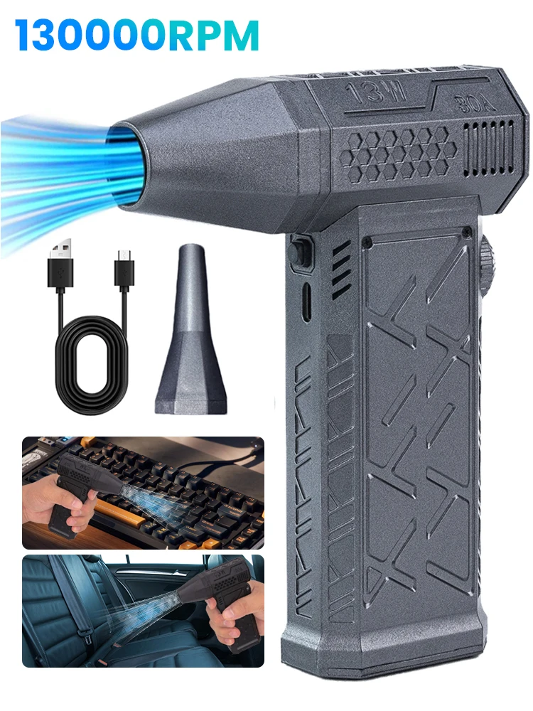 130000RPM Wind Speed 52m/s Turbo Jet Fan Turbo Fan Powerful Air Blower Industrial Duct Fan Brushless Motor Car Electric Dryer
130000RPM Wind Speed 52m/s Turbo Jet Fan Turbo Fan Powerful Air Blower Industrial Duct Fan Brushless Motor Car Electric Dryer