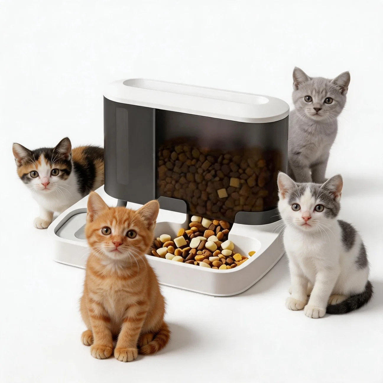 Automatic Pet Feeder Water Bowls Food Intelligent Electric Pet Food Dish Smart Timer Dog Bowl All-in-One Feeding Station
Automatic Pet Feeder Water Bowls Food Intelligent Electric Pet Food Dish Smart Timer Dog Bowl All-in-One Feeding Station