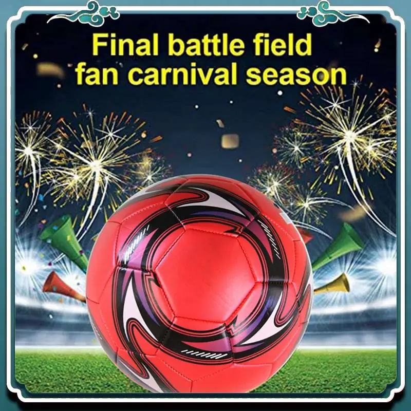 Reliable 5X Professional Soccer Ball Size 5 Official Soccer Training Football Ball Competition Outdoor Football Red
Reliable 5X Professional Soccer Ball Size 5 Official Soccer Training Football Ball Competition Outdoor Football Red