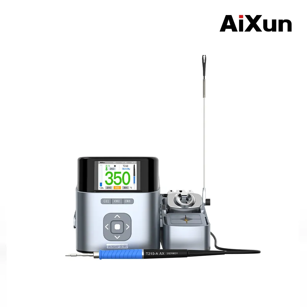 AIXUN T410 Solder Iron Pen Holder for Intelligent Soldering Station T210 Handle Soldering Iron Tips Welding Iron Station
AIXUN T410 Solder Iron Pen Holder for Intelligent Soldering Station T210 Handle Soldering Iron Tips Welding Iron Station