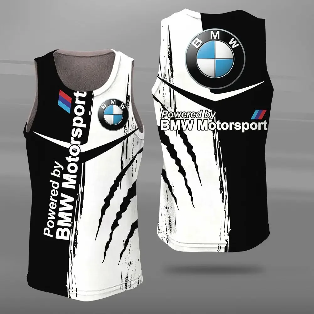 New Outdoor Riding Sport Comfortable Breathable BMW Tank Top Trendy Distinctive Pattern 3D Printed Round Neck Vest T-shirt
New Outdoor Riding Sport Comfortable Breathable BMW Tank Top Trendy Distinctive Pattern 3D Printed Round Neck Vest T-shirt