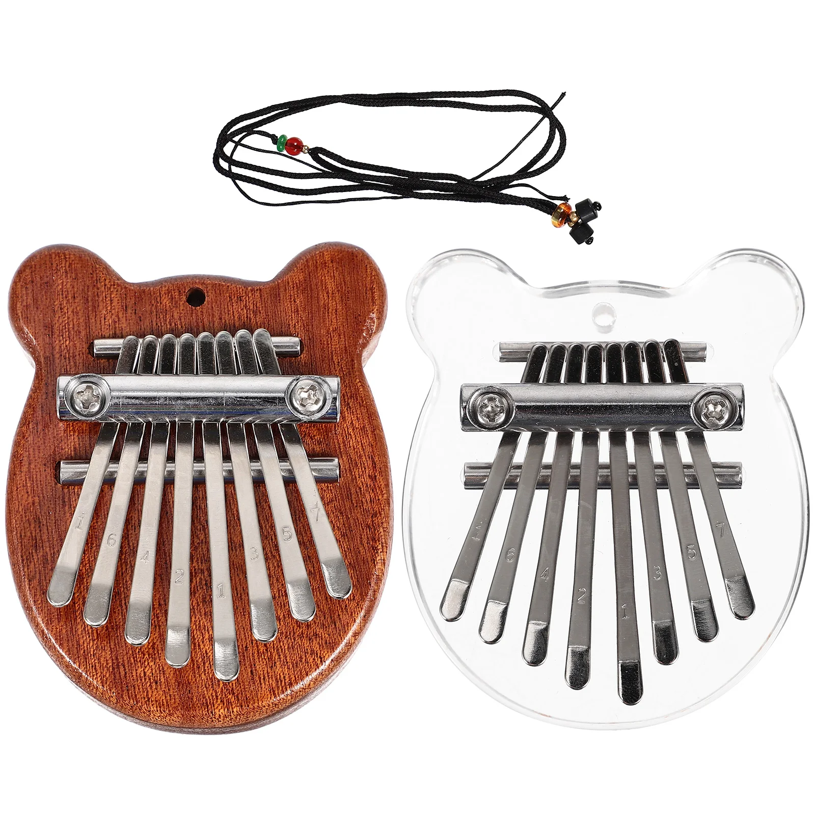 2pcs Mini Portable Thumb Piano Kalimba Exquisite Small Finger Kids Musical Instruments Cute Cartoon Beginner for Performance
2pcs Mini Portable Thumb Piano Kalimba Exquisite Small Finger Kids Musical Instruments Cute Cartoon Beginner for Performance