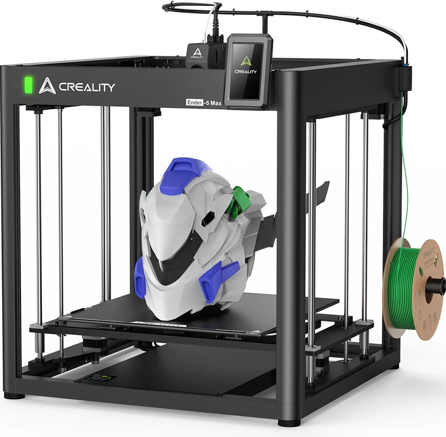 Creality Ender 5 Max 3D Printer 400×400×400mm Large Build Volume, 700mm/s Fast Printin Speed, 64-Point Auto Leveling
Creality Ender 5 Max 3D Printer 400×400×400mm Large Build Volume, 700mm/s Fast Printin Speed, 64-Point Auto Leveling