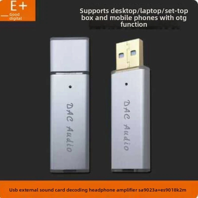 Мини-портативный ЦАП декодер усилитель для наушников HIFI аудиофильская внешняя звуковая карта CT7601 + ES9018K2M
Мини-портативный ЦАП декодер усилитель для наушников HIFI аудиофильская внешняя звуковая карта CT7601 + ES9018K2M