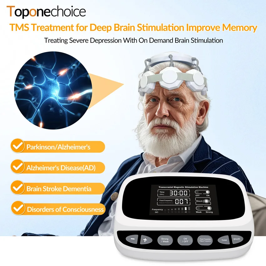 rTMS Transcranial Magnetic Stimulation Therapy for Depression Anxiety Deep Brain Stimulation Machine for Schizophrenia PTSD
rTMS Transcranial Magnetic Stimulation Therapy for Depression Anxiety Deep Brain Stimulation Machine for Schizophrenia PTSD