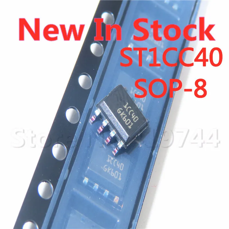 10PCS/LOT 1CC40 ST1CC40 ST1CC40DR SOP-8 SMD Single-chip synchronous rectifier step-down current source In Stock NEW original IC
10PCS/LOT 1CC40 ST1CC40 ST1CC40DR SOP-8 SMD Single-chip synchronous rectifier step-down current source In Stock NEW original IC