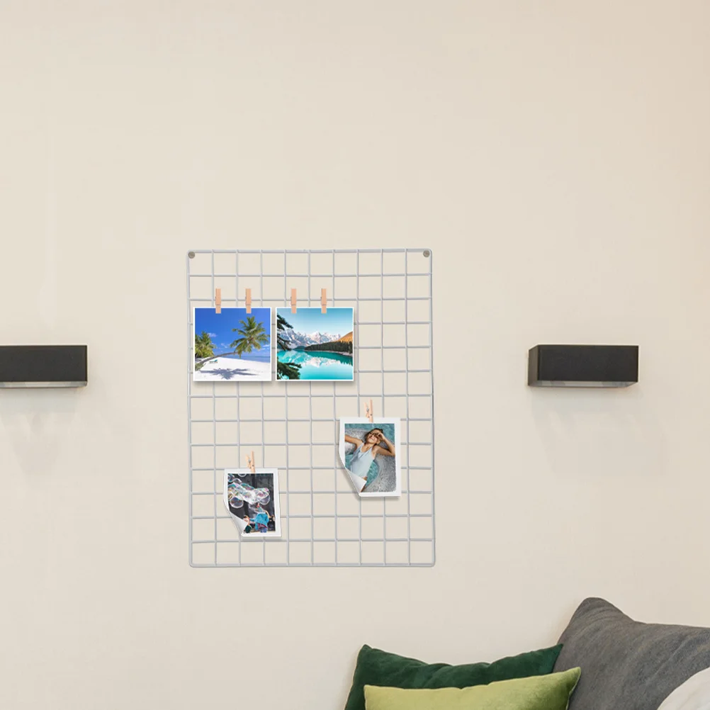 2pcs Iron For Large Metal Grid Wall Panel Photo Display Grid Wall Decorative Hanging Net For Kids Artwork Pictures Storage
2pcs Iron For Large Metal Grid Wall Panel Photo Display Grid Wall Decorative Hanging Net For Kids Artwork Pictures Storage