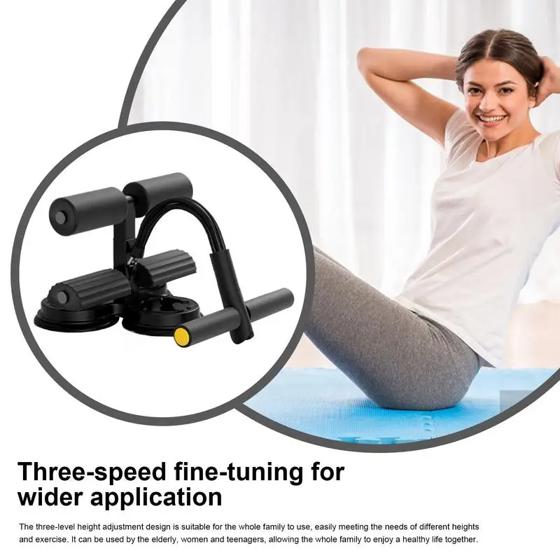 Sit Up Bar Floor Stomach Exercise Machine With Suction Cups Adjustable Fitness Equipment For Whole Body Core Strength Training
Sit Up Bar Floor Stomach Exercise Machine With Suction Cups Adjustable Fitness Equipment For Whole Body Core Strength Training