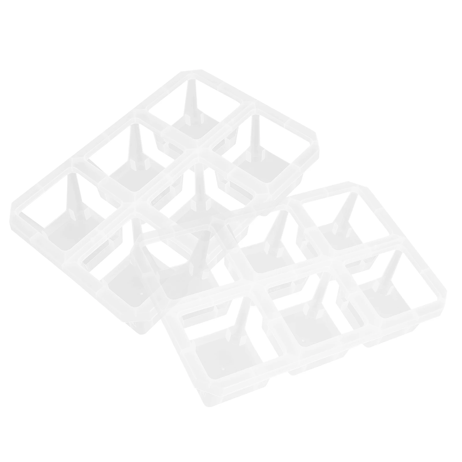 2pcs Orchid Plastic Root Control Pots 6 Grid Flower Pot Holder Enhances Ventilation Drainage Promotes Healthy Growth
2pcs Orchid Plastic Root Control Pots 6 Grid Flower Pot Holder Enhances Ventilation Drainage Promotes Healthy Growth