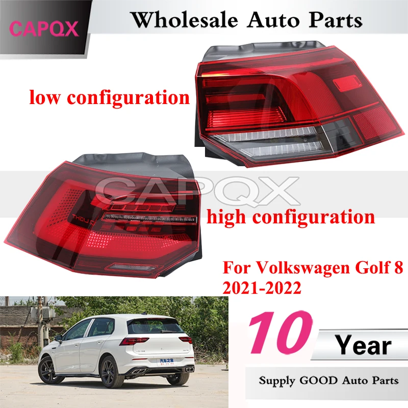CAPQX Rear Taillight For Volkswagen Golf 8 2021-2022 Outer Taillamp Rear Brake Light Stop Lamp Signal Light Tail Light
CAPQX Rear Taillight For Volkswagen Golf 8 2021-2022 Outer Taillamp Rear Brake Light Stop Lamp Signal Light Tail Light