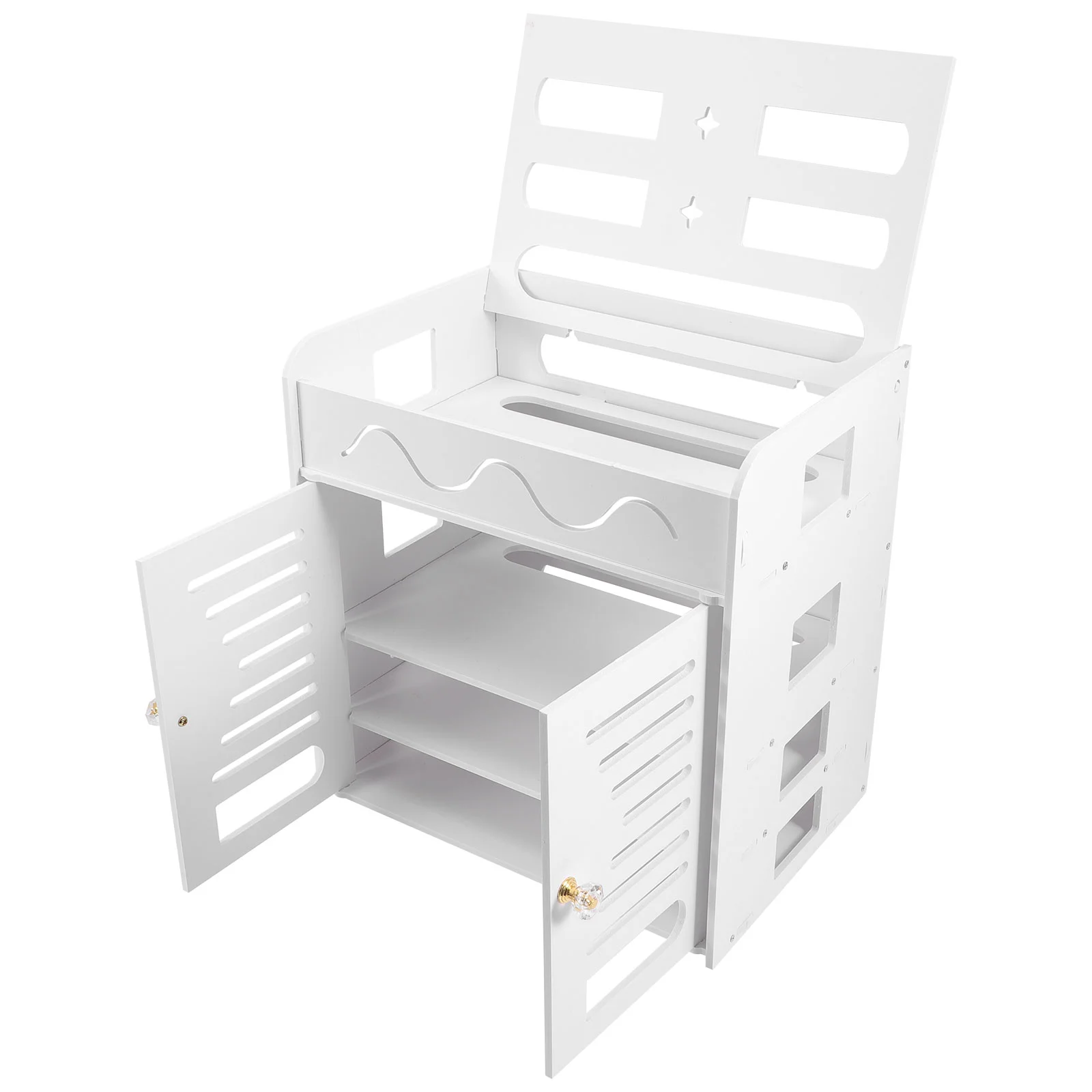 Storage Box Router Case Wire Holders for Cords Wall-mounted Rack Cable Home Stand Pvc
Storage Box Router Case Wire Holders for Cords Wall-mounted Rack Cable Home Stand Pvc