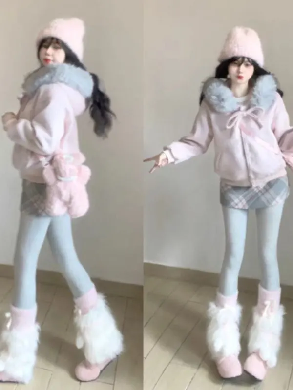 Корейская короткая куртка с капюшоном: уникальное красивое пальто, предотвращающее старение, зимняя верхняя одежда, женская модная повседневная одежда для путешествий
Корейская короткая куртка с капюшоном: уникальное красивое пальто, предотвращающее старение, зимняя верхняя одежда, женская модная повседневная одежда для путешествий