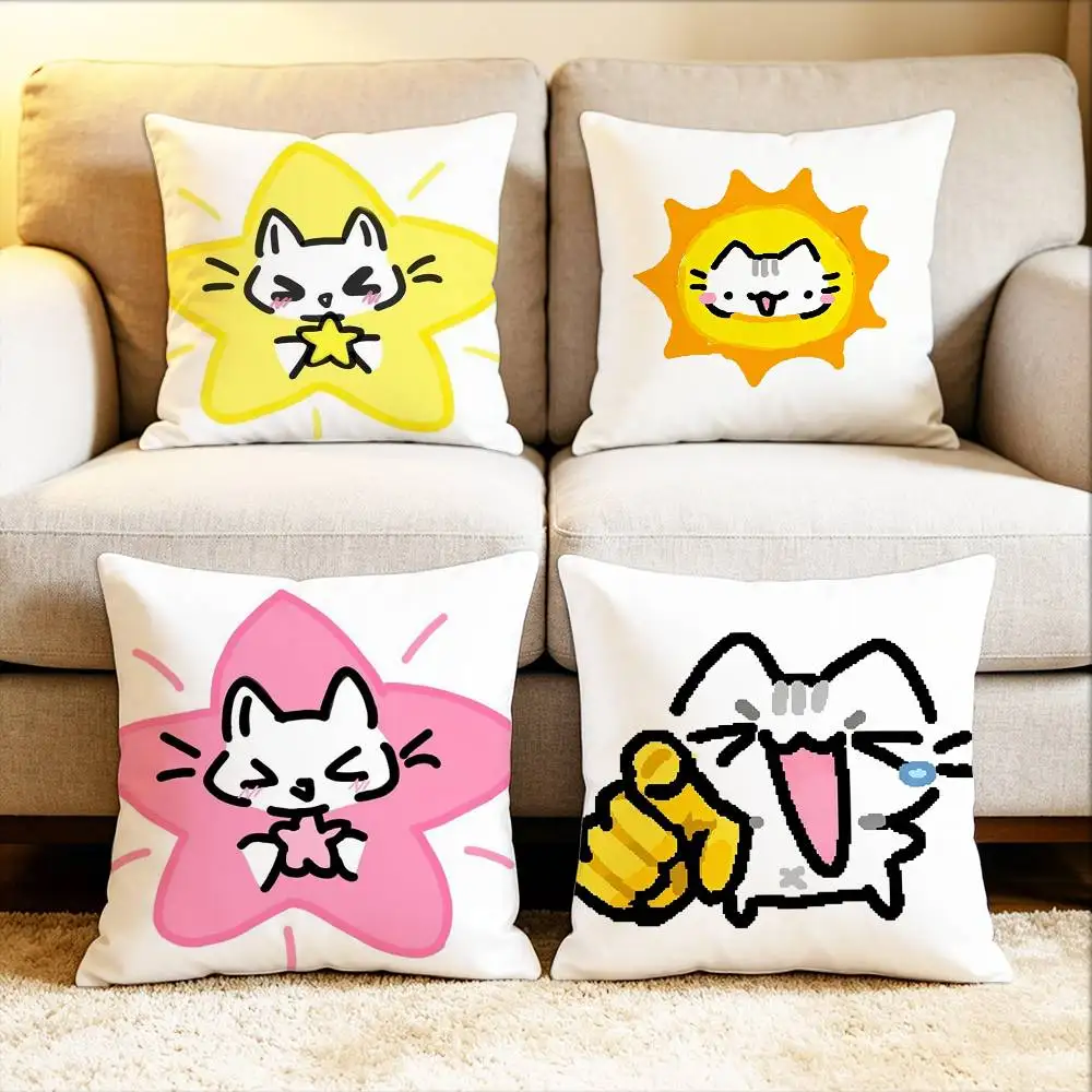 Cute B-Basiilleaf CATs Various Sizes Square Pillow Case For Car Home Bedchamber Decor
Cute B-Basiilleaf CATs Various Sizes Square Pillow Case For Car Home Bedchamber Decor