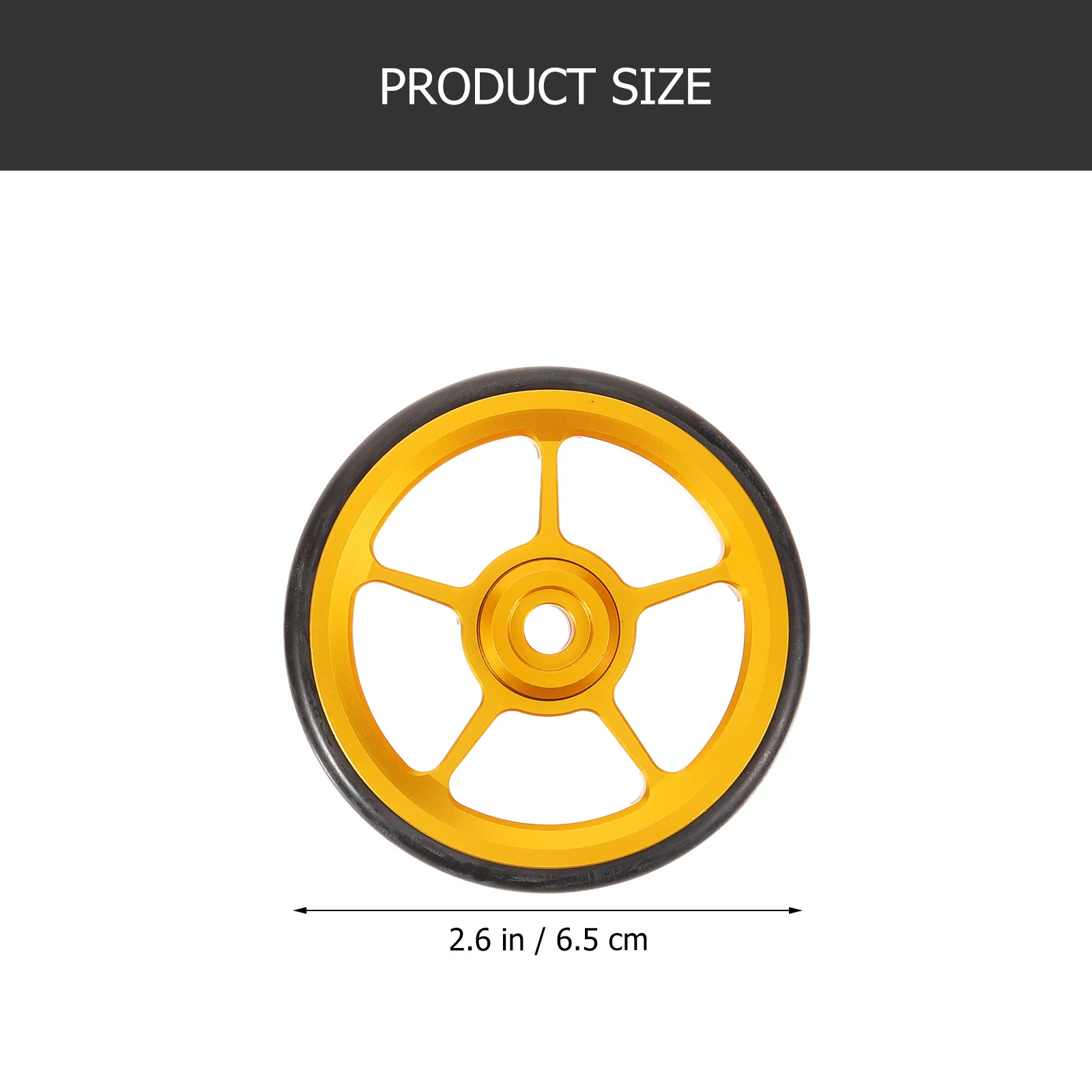 2Pcs Daily Use Folding Bike Easy Wheel Lightweight Compact Multiuse Extension Sturdy Part Folding Bike Wheel
2Pcs Daily Use Folding Bike Easy Wheel Lightweight Compact Multiuse Extension Sturdy Part Folding Bike Wheel