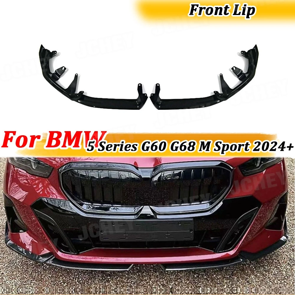 JCHEY ABS Front Bumper Lip Chin Spoiler for BMW 5 Series G60 G68 M Sport 2024+ Bumper Guard Cover Body Kits Car Accessories
JCHEY ABS Front Bumper Lip Chin Spoiler for BMW 5 Series G60 G68 M Sport 2024+ Bumper Guard Cover Body Kits Car Accessories