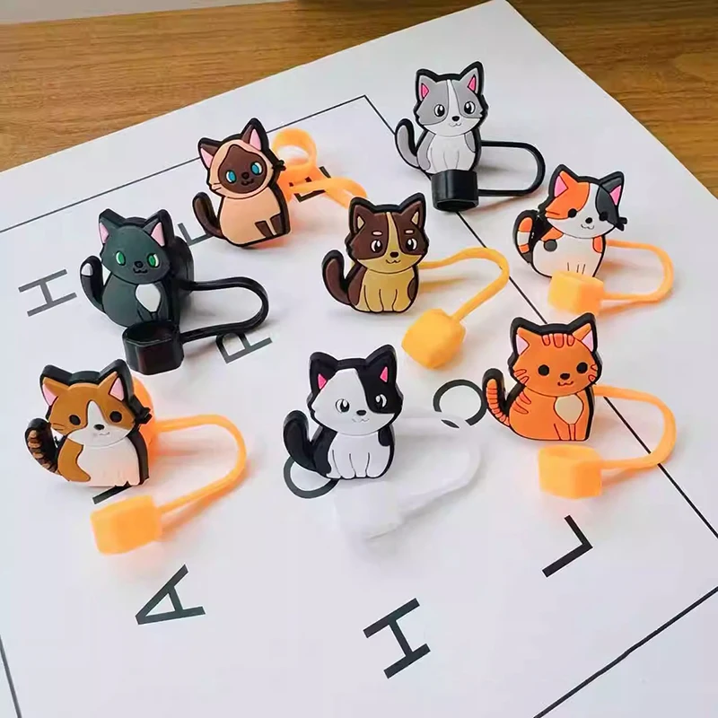 Kawaii Cat Straw Covers Cap For Stanley Cup 40 oz 30 oz Tumbler Accessories Cute 10mm PVC Thermos Straw Toppers Protector Cap
Kawaii Cat Straw Covers Cap For Stanley Cup 40 oz 30 oz Tumbler Accessories Cute 10mm PVC Thermos Straw Toppers Protector Cap