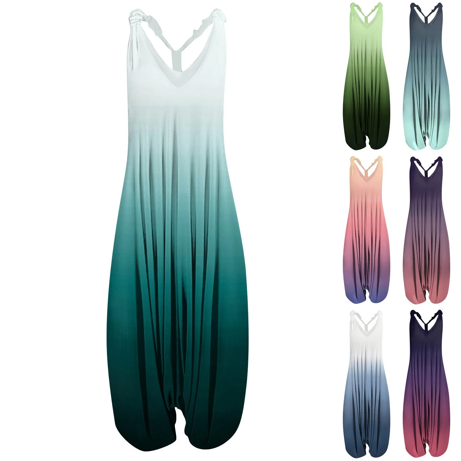 Women's Casual Print Loose Large Size Casual Sleeveless Strappy Jumpsuits for Women Casual Women Jump Suit Womens Jumpsuit
Women's Casual Print Loose Large Size Casual Sleeveless Strappy Jumpsuits for Women Casual Women Jump Suit Womens Jumpsuit