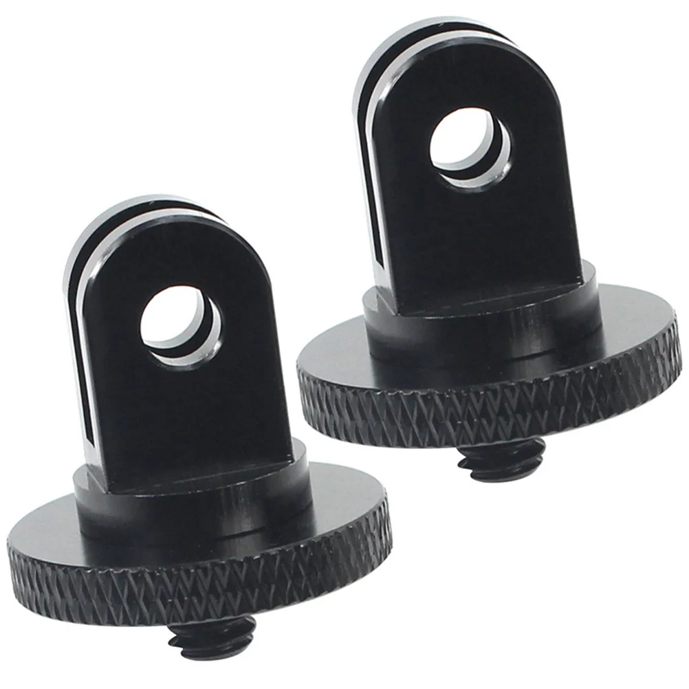 2 Pcs Adapter Conversion Mount Sports Camera Accessories Tripod for Action Bracket
2 Pcs Adapter Conversion Mount Sports Camera Accessories Tripod for Action Bracket