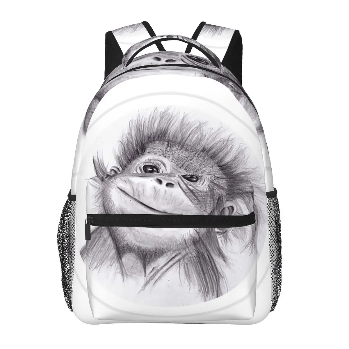 Baby Orangutan Drawing In Pencil Student Backpack School Bag Hiking Travel Daypack for Men Women Boy Girl Bookbag Shoulder Bags
Baby Orangutan Drawing In Pencil Student Backpack School Bag Hiking Travel Daypack for Men Women Boy Girl Bookbag Shoulder Bags