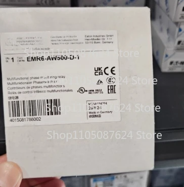 1 шт. новое высокопроизводительное реле мониторинга Eaton Moeller EMR6-AW500-D-1
1 шт. новое высокопроизводительное реле мониторинга Eaton Moeller EMR6-AW500-D-1