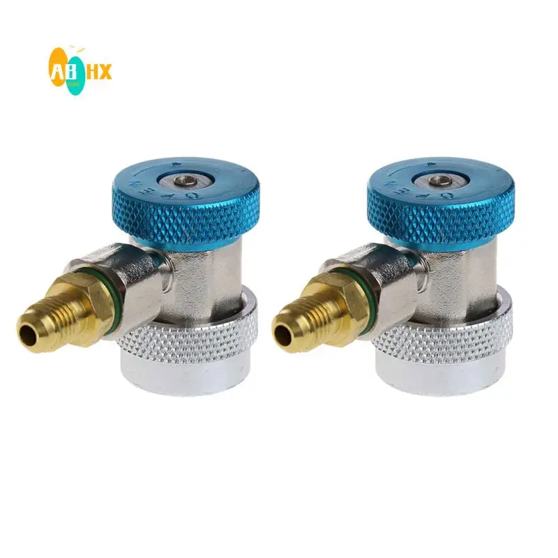 ABHX-2Pcs Car Auto Freon R134A H/L Quick Coupler Adapters Air Conditioning Refrigerant Adjustable A/C Manifold Gauge
ABHX-2Pcs Car Auto Freon R134A H/L Quick Coupler Adapters Air Conditioning Refrigerant Adjustable A/C Manifold Gauge