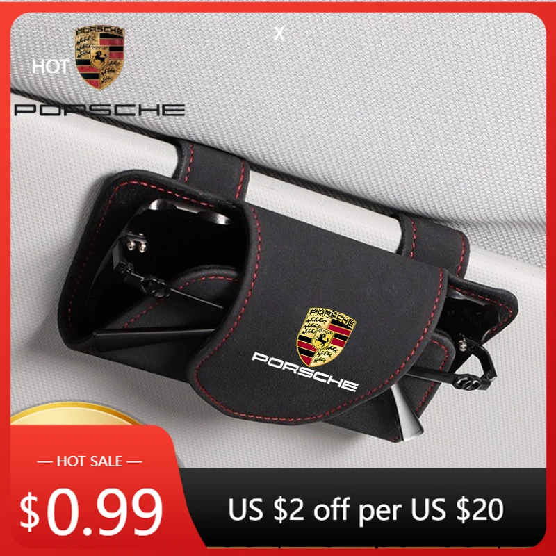 Car Sticker For Porsche Car Glasses Case Sun Visor Sunglasses Storage Box Clips For Porsche Cayenne Panamera Macan Boxster 911 C
Car Sticker For Porsche Car Glasses Case Sun Visor Sunglasses Storage Box Clips For Porsche Cayenne Panamera Macan Boxster 911 C