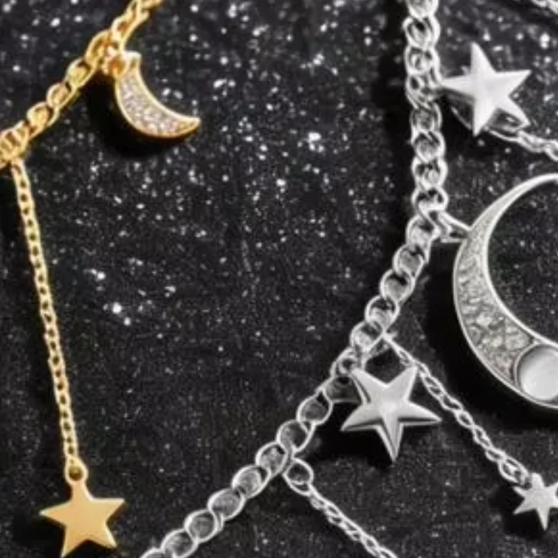 Star Crescent Jewelry Boho Tassel Chain Choker Pentagram for Women Dates Parties Jewelry Women's Fashion Necklace
Star Crescent Jewelry Boho Tassel Chain Choker Pentagram for Women Dates Parties Jewelry Women's Fashion Necklace