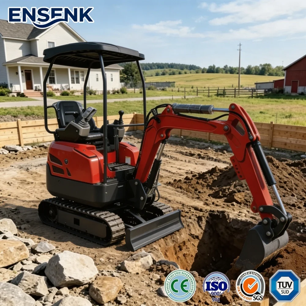 Mini Excavator 2.0Ton Efficient Construction Hydraulic Excavator Diesel Engine Backhoe Multi Functional Garden Families
Mini Excavator 2.0Ton Efficient Construction Hydraulic Excavator Diesel Engine Backhoe Multi Functional Garden Families