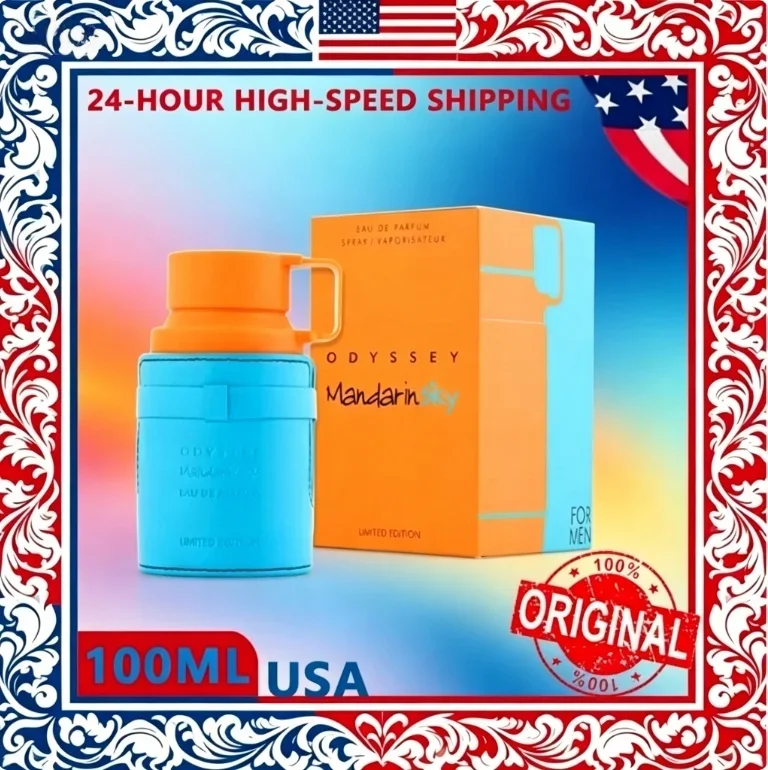 Hot Mandarin Sky Perfect Edition EDP 100ml for Men – Limited Arabic Perfume Spray, Premium Long-Lasting Citrus Fragrance 3.4 Oz
Hot Mandarin Sky Perfect Edition EDP 100ml for Men – Limited Arabic Perfume Spray, Premium Long-Lasting Citrus Fragrance 3.4 Oz