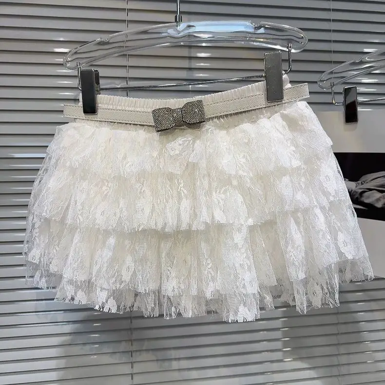 Wedbleser Women Summer New Lace High Waisted Sweet 2025 Short Skirt Slimming Cake Mesh Half Short Cake Skirts
Wedbleser Women Summer New Lace High Waisted Sweet 2025 Short Skirt Slimming Cake Mesh Half Short Cake Skirts