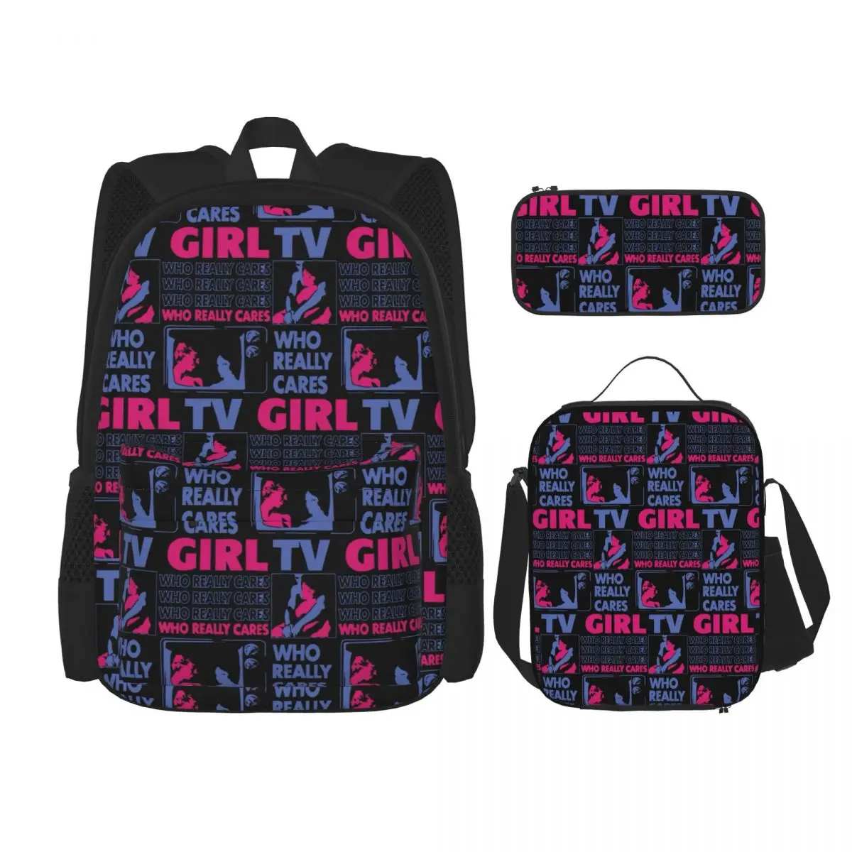 TV Girl Band Backpacks Kids Bookbag School Bags Rucksack Lunch Bag Pen Bag Three-Piece Set
TV Girl Band Backpacks Kids Bookbag School Bags Rucksack Lunch Bag Pen Bag Three-Piece Set