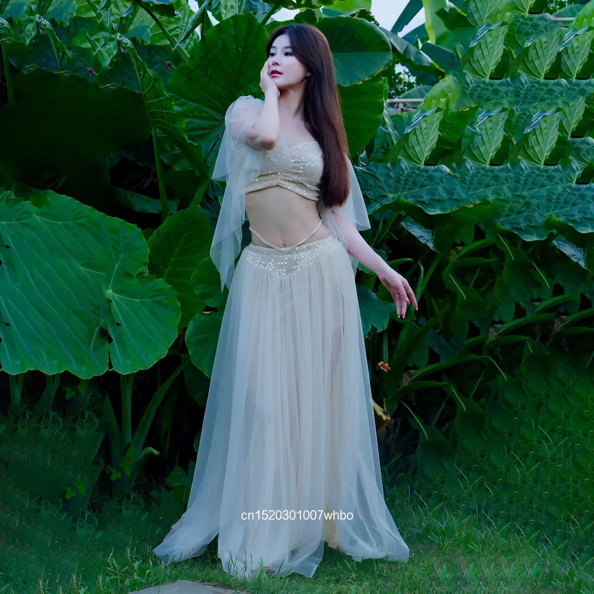 Dancer Belly Dance Costume New Short Sleeve Practice Dress Fairy Air Mesh Big Swing Skirt Practice Class Dress Female
Dancer Belly Dance Costume New Short Sleeve Practice Dress Fairy Air Mesh Big Swing Skirt Practice Class Dress Female