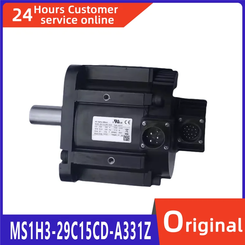 Совершенно новый оригинальный серводвигатель 2,9 кВт MS1H3-29C15CD-A331Z.
Совершенно новый оригинальный серводвигатель 2,9 кВт MS1H3-29C15CD-A331Z.
