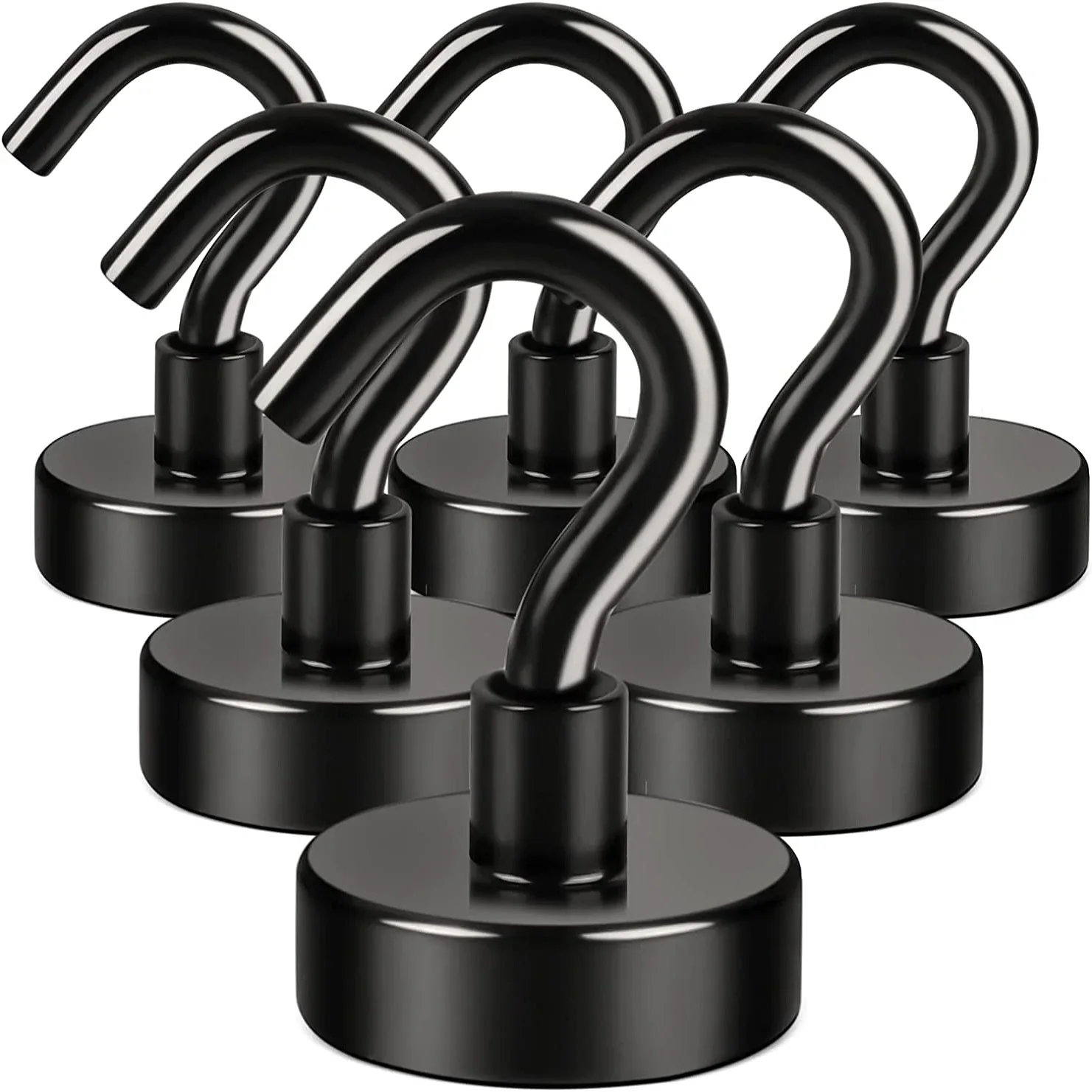 10 pack, black magnet hooks, 25 pound strong magnet hooks, heavy duty epoxy coating, magnetic cruise hooks for refrigerators
10 pack, black magnet hooks, 25 pound strong magnet hooks, heavy duty epoxy coating, magnetic cruise hooks for refrigerators