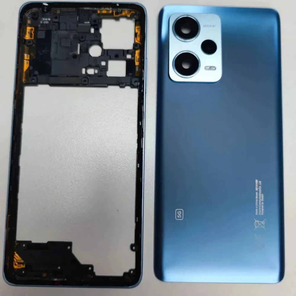 For Redmi Note 12 Pro Plus 5G 22101316 UCP 22101316 UG Middle Frame+Battery Cover Rear Glass With Camera Lens Replace
For Redmi Note 12 Pro Plus 5G 22101316 UCP 22101316 UG Middle Frame+Battery Cover Rear Glass With Camera Lens Replace