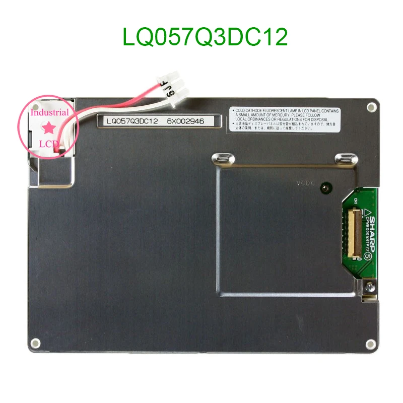 ЖК-дисплей LQ057Q3DC02 LQ057Q3DC12 LQ057Q3DC17, оригинальная 5,7 дюймовая панель дисплея 320 × 240
ЖК-дисплей LQ057Q3DC02 LQ057Q3DC12 LQ057Q3DC17, оригинальная 5,7 дюймовая панель дисплея 320 × 240