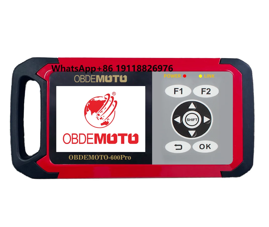 OBDEMOTO 600 Pro Handheld Motorcycle Diagnostic Scanner for HONDA for SUZUKI
OBDEMOTO 600 Pro Handheld Motorcycle Diagnostic Scanner for HONDA for SUZUKI