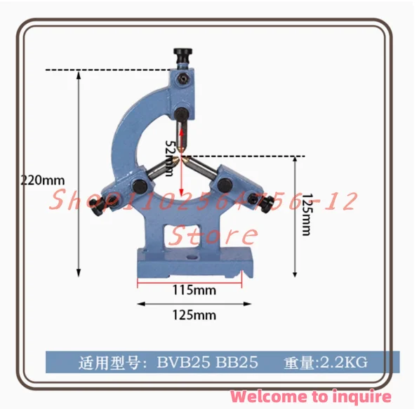 BVB25 BB25 Center Rack Suitable for Small Lathe Grinder Fixture Random Color
BVB25 BB25 Center Rack Suitable for Small Lathe Grinder Fixture Random Color