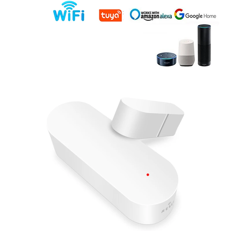 Tuya APP Remote Control Wifi Smart Windows/Door Contact For Home Security Alarm System Door Alarm Sensor
Tuya APP Remote Control Wifi Smart Windows/Door Contact For Home Security Alarm System Door Alarm Sensor