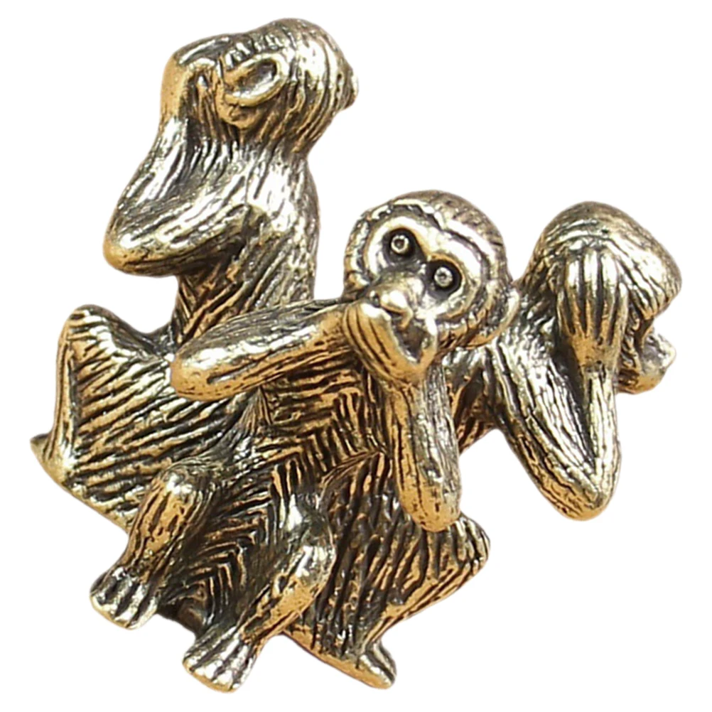 Cute Monkey Statue Copper Material Easy Clean Unique Shape Home Office Decor Living Room Bedroom Desk Tabletop Figurine
Cute Monkey Statue Copper Material Easy Clean Unique Shape Home Office Decor Living Room Bedroom Desk Tabletop Figurine