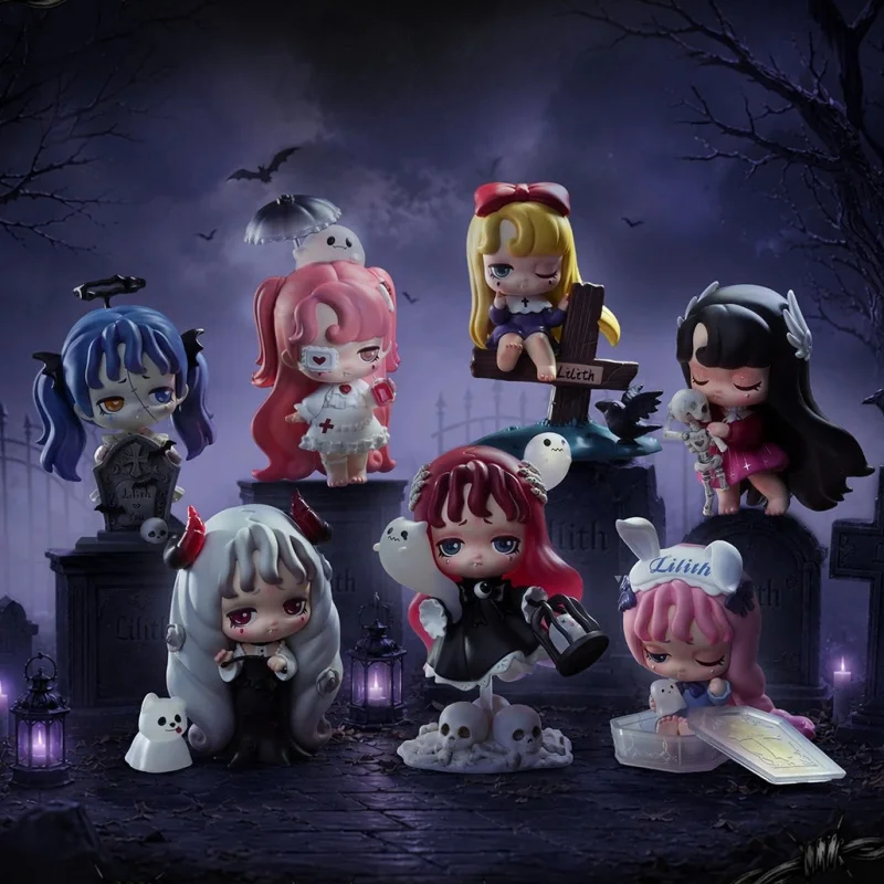 Lilith NOCTURNAL SHROUD Series Blind Box Toys Figure Surprise Mystery Box Kawaii Desktop Model Girls GiftHoliday Gift
Lilith NOCTURNAL SHROUD Series Blind Box Toys Figure Surprise Mystery Box Kawaii Desktop Model Girls GiftHoliday Gift