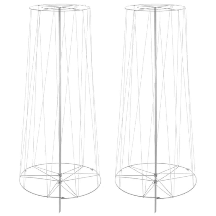 Outdoor climbing plant support: galvanized steel vine tower white sturdy for squash bean cucumber melon vines 6' 3 H includes w
Outdoor climbing plant support: galvanized steel vine tower white sturdy for squash bean cucumber melon vines 6' 3 H includes w