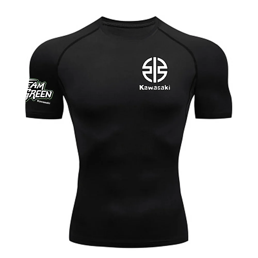 Мужской велосипедный костюм Kawasaki для фитнеса, бега, базовая футболка с круглым вырезом, спортивная облегающая одежда, быстросохнущие топы, 2D Pr
Мужской велосипедный костюм Kawasaki для фитнеса, бега, базовая футболка с круглым вырезом, спортивная облегающая одежда, быстросохнущие топы, 2D Pr