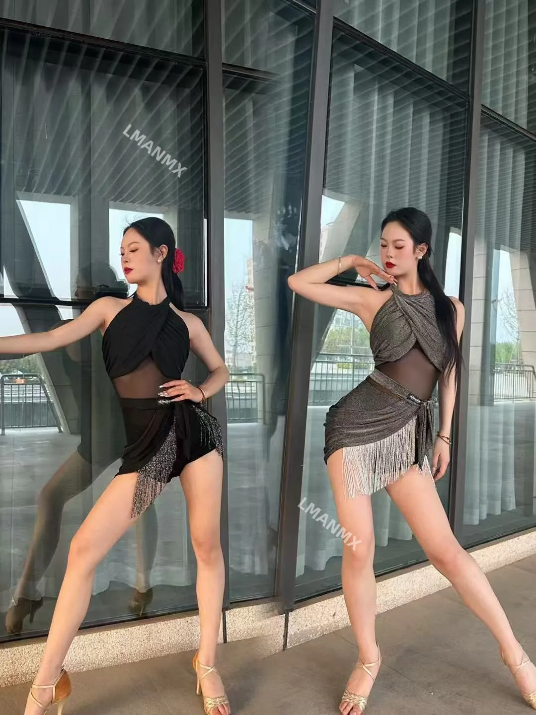 2026 Spring New Women's Latin Dance Dress, Neck Hanging Top, tassel Adjustable Performance Practice Dress
2026 Spring New Women's Latin Dance Dress, Neck Hanging Top, tassel Adjustable Performance Practice Dress