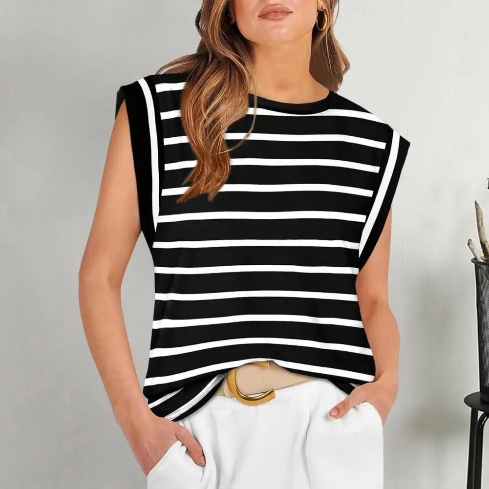 Women Summer Tank Top Striped Color Block Pullover Tops O-Neck Raglan Short Sleeves Tops Loose Fit T-shirt Streetwear 탱크 상단
Women Summer Tank Top Striped Color Block Pullover Tops O-Neck Raglan Short Sleeves Tops Loose Fit T-shirt Streetwear 탱크 상단